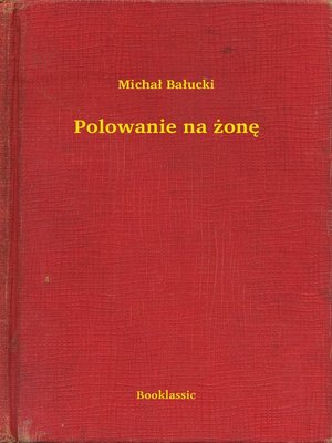 cover image of Polowanie na żonę